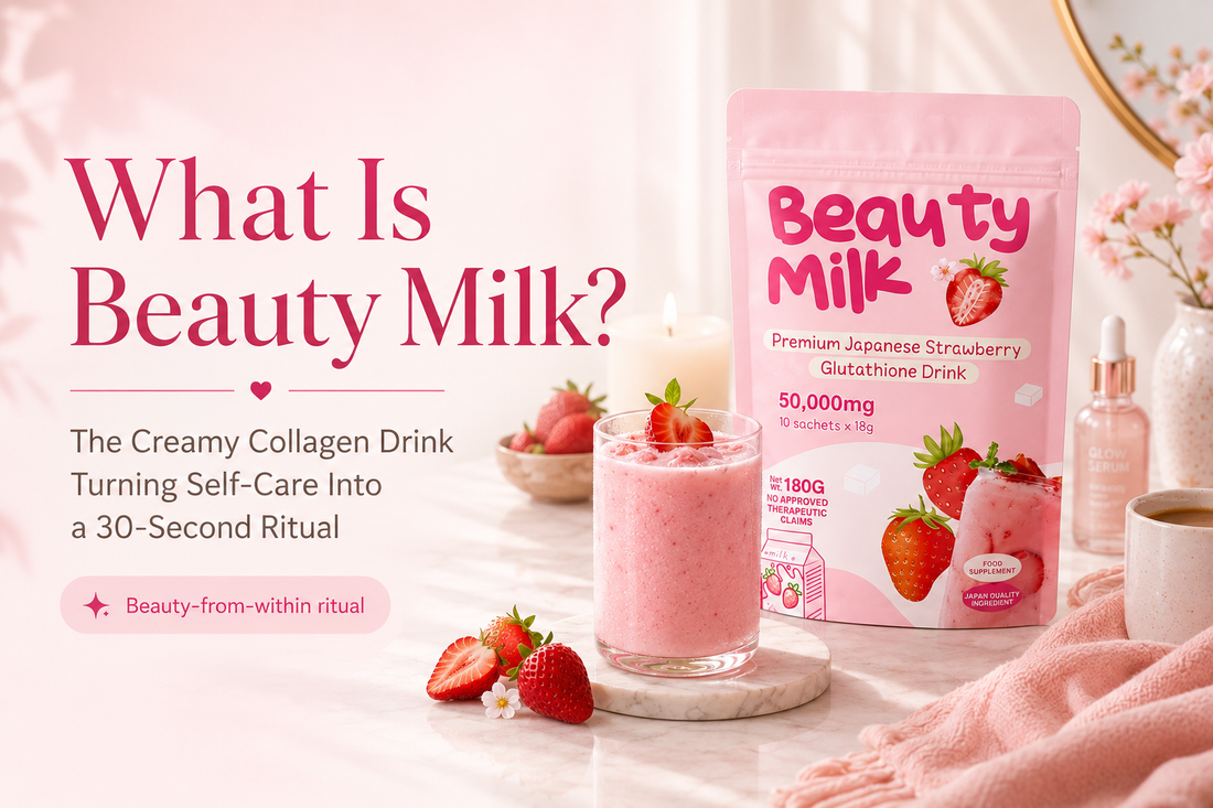 What Is Beauty Milk? The Creamy Collagen Drink Turning Self-Care Into a 30-Second Ritual