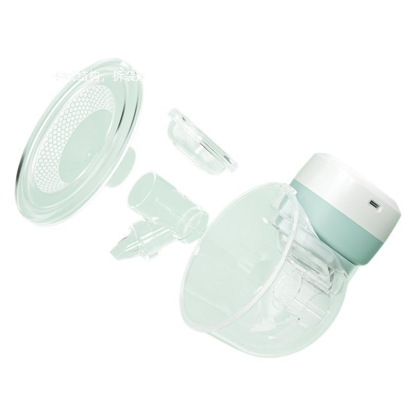 Wearable hands-free breast pump