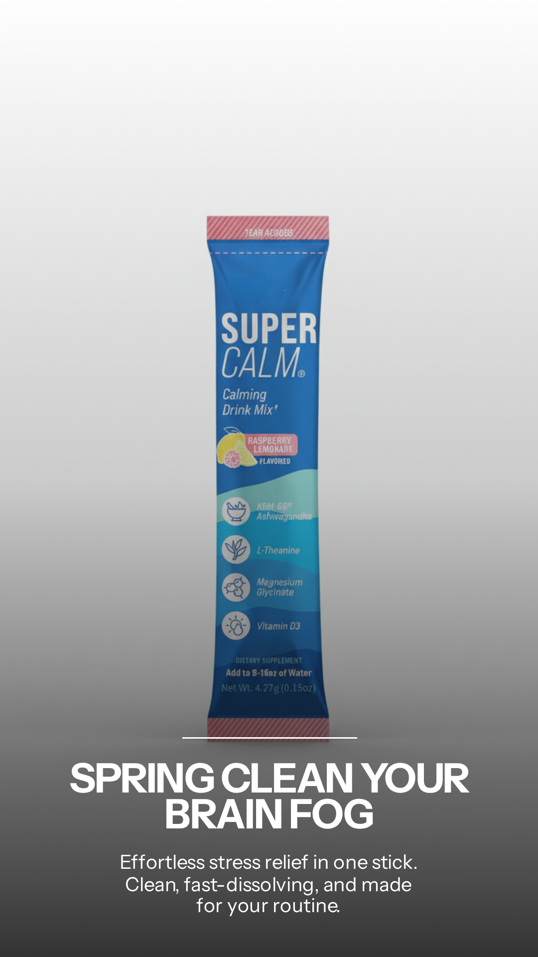 SuperCalm Stress Relief Mineral Drink